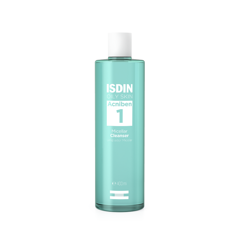 Isdin Acniben Solução Micelar Limpeza 400ml