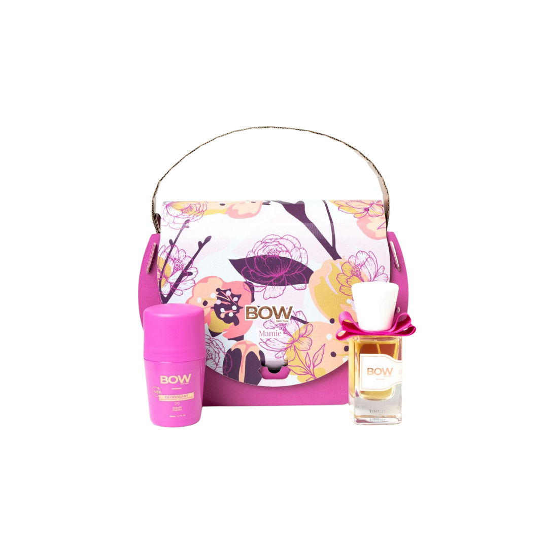 Bow Woman Mamie Coffret Deo Roll-On 48H 50 mL+Eau Parfum 30 mL