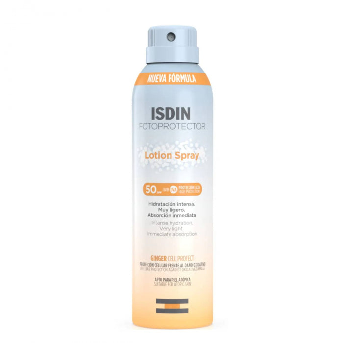 Fotoprotetor ISDIN Loção Spray Solar SPF50 250ml