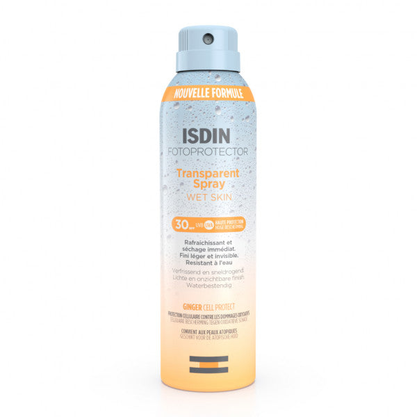 Fotoprotector ISDIN Transparent Spray Wet Skin 250 mL