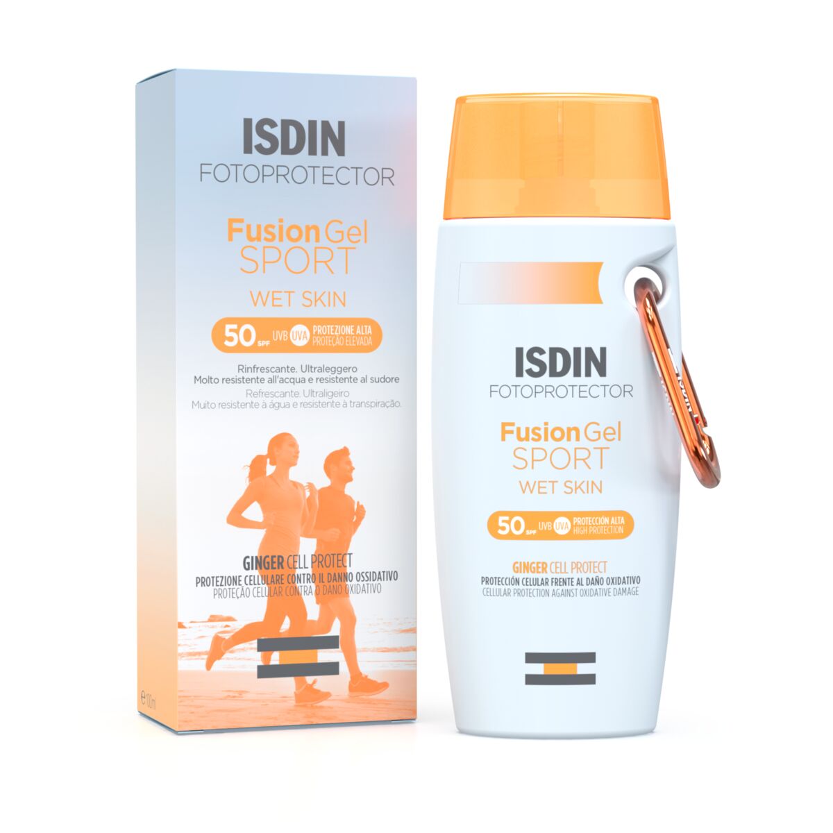 Photoprotector ISDIN Fusion Gel Sport SPF50+ 100 mL