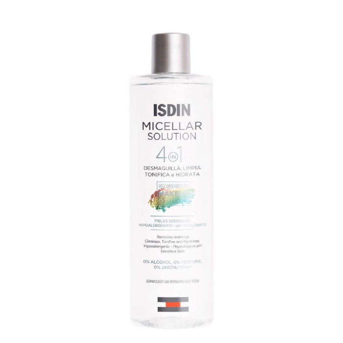 Isdin 4 in 1 Micellar Cleansing Solution - 400 mL