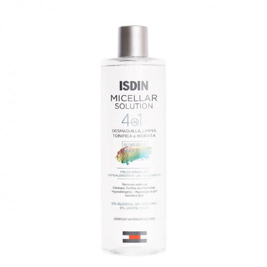 Isdin 4 in 1 Micellar Cleansing Solution - 400 mL