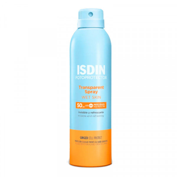 Photoprotector ISDIN Transparent Spray Wet Skin 250 mL