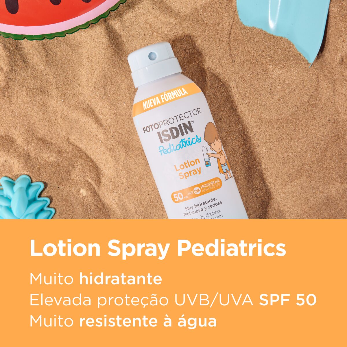 Fotoprotector ISDIN Lotion Spray Pediatrics SPF 50 250mL