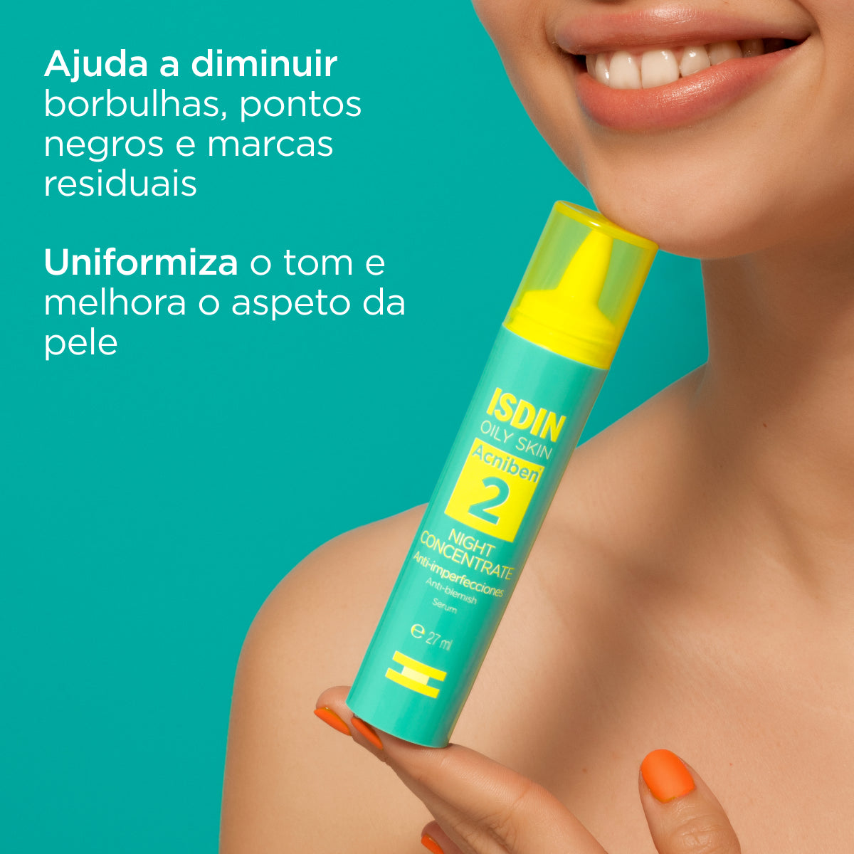 Acniben Night Sérum Concentrado Anti-Imperfeições 27ml