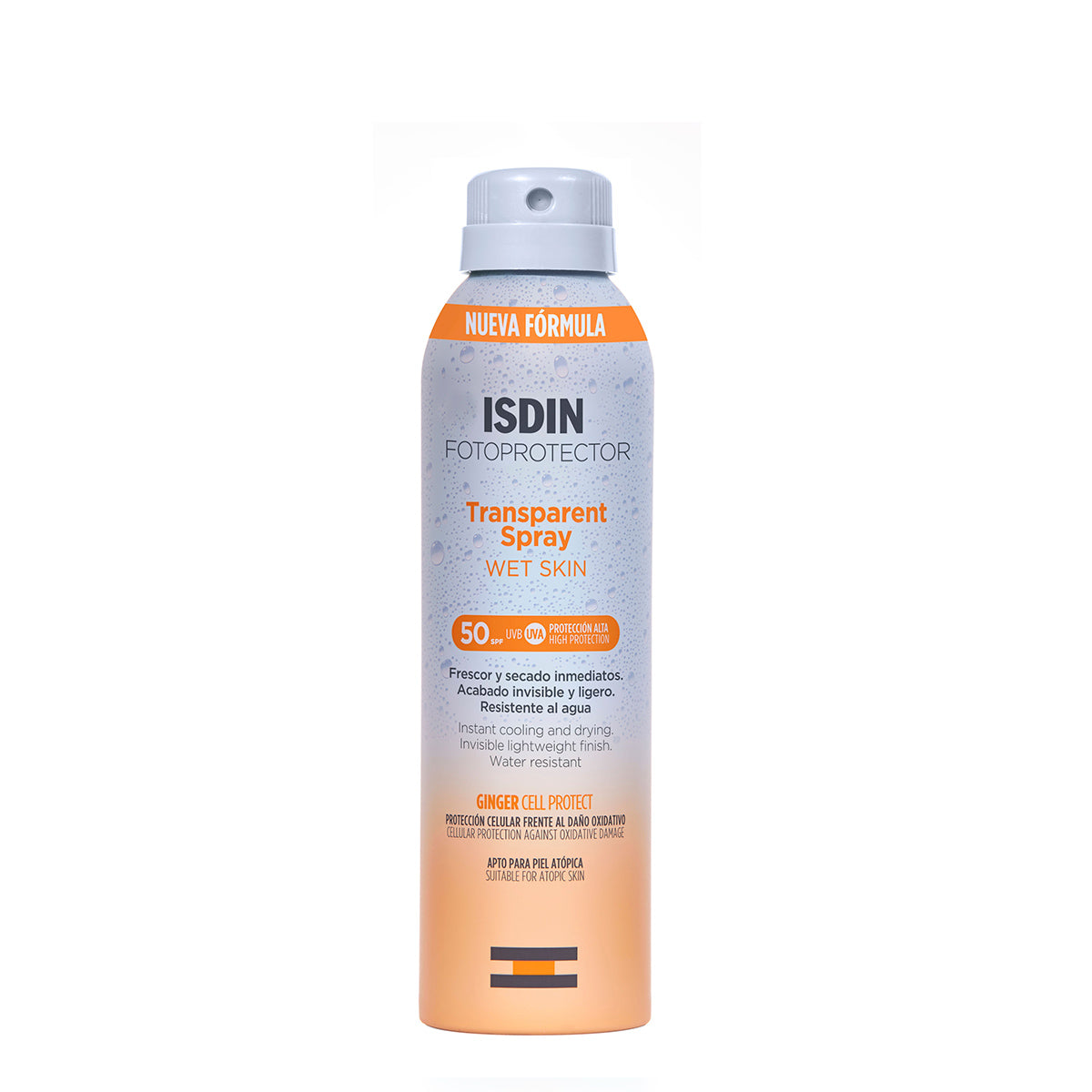 Fotoprotector ISDIN Transparent Spray Wet Skin 250 mL